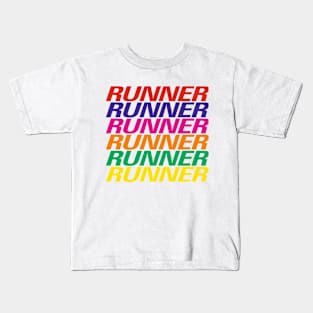 Run For Charity - Runner T-Shirt Kids T-Shirt